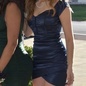 blue windsor homecoming dress !